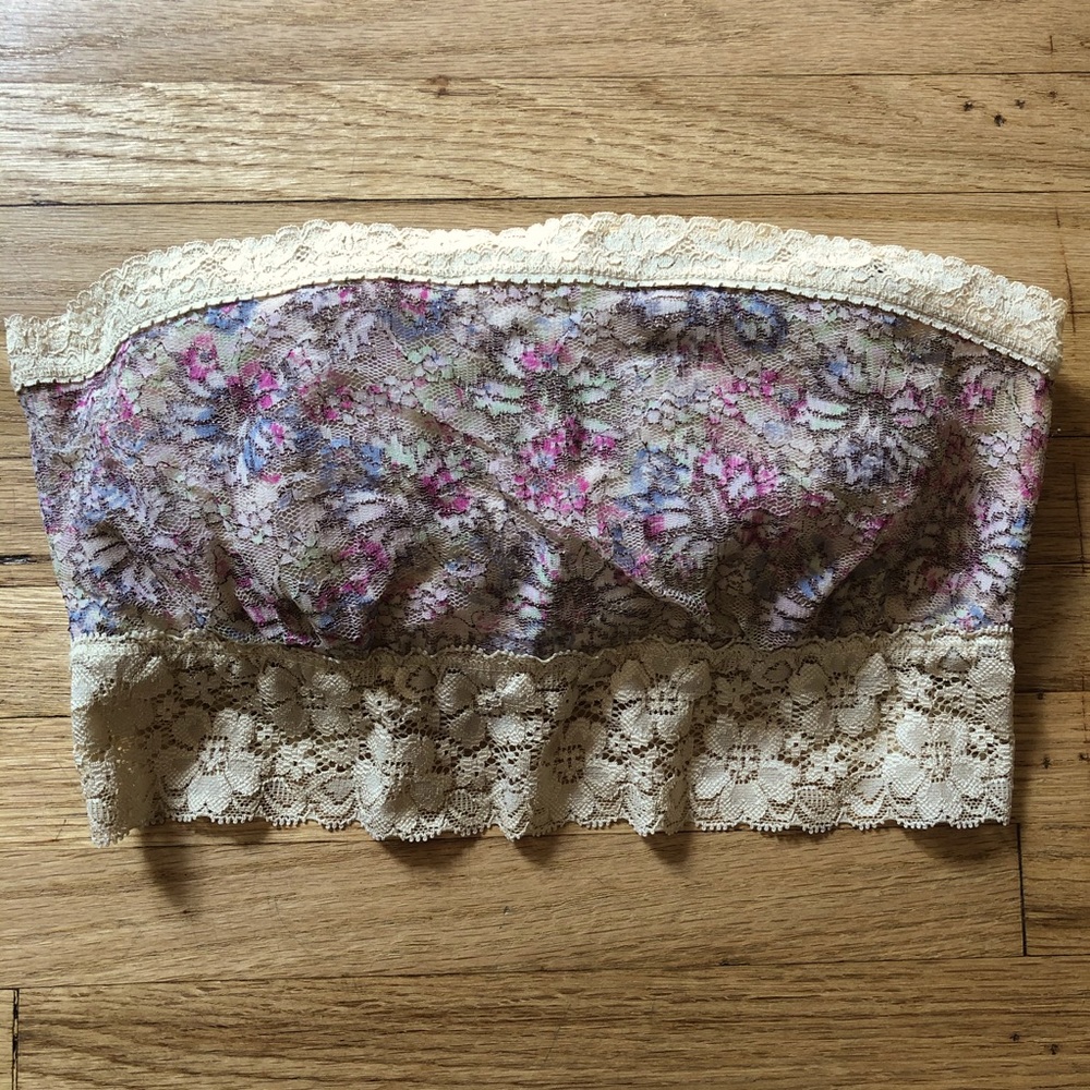 FREE PEOPLE floral bralette
